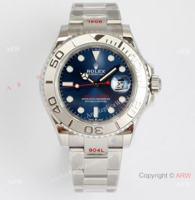 Rolex Yacht Master Swiss 3235904L Stainless Steel Watch AAA Replica